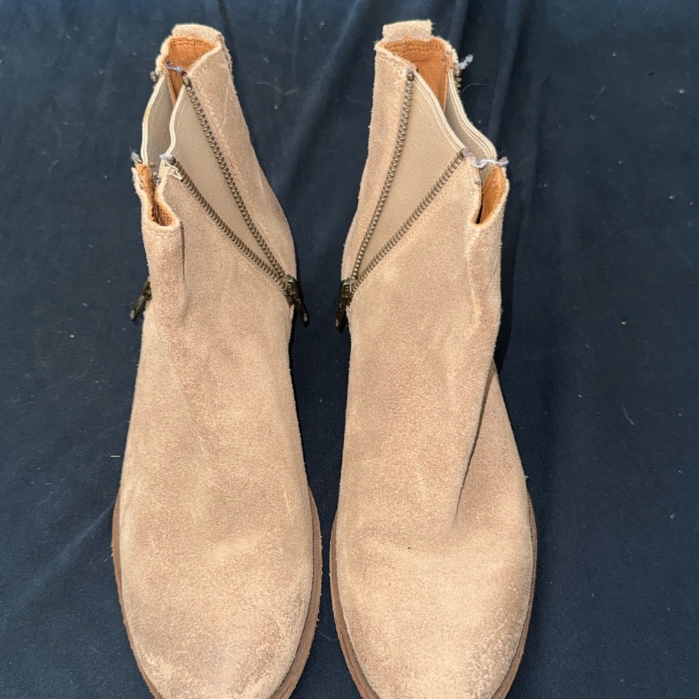 Frye Tan Ankle Boots